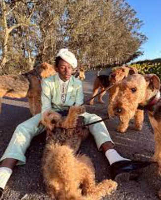 An image of Tyler the Creator and Dogs